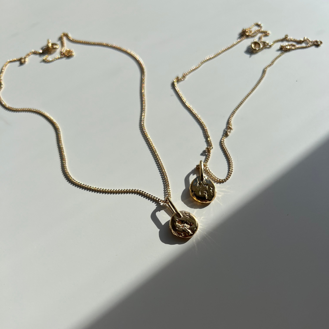 The Chloe Necklace - Gold Vermeil – La Lune The Chloe Necklace - Gold Vermeil – La Lune