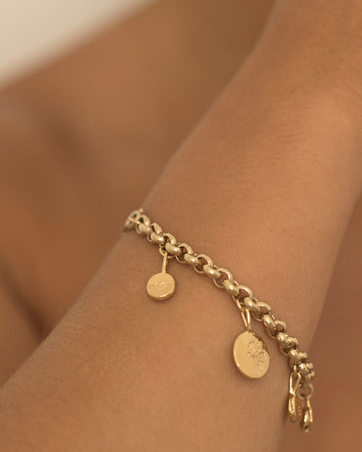 Belcher Bracelet - Gold Vermeil