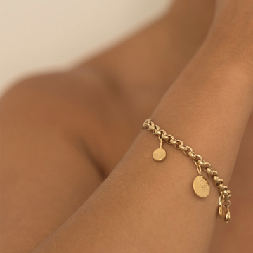 The Era Charm Bracelet Petite - Gold Vermeil
