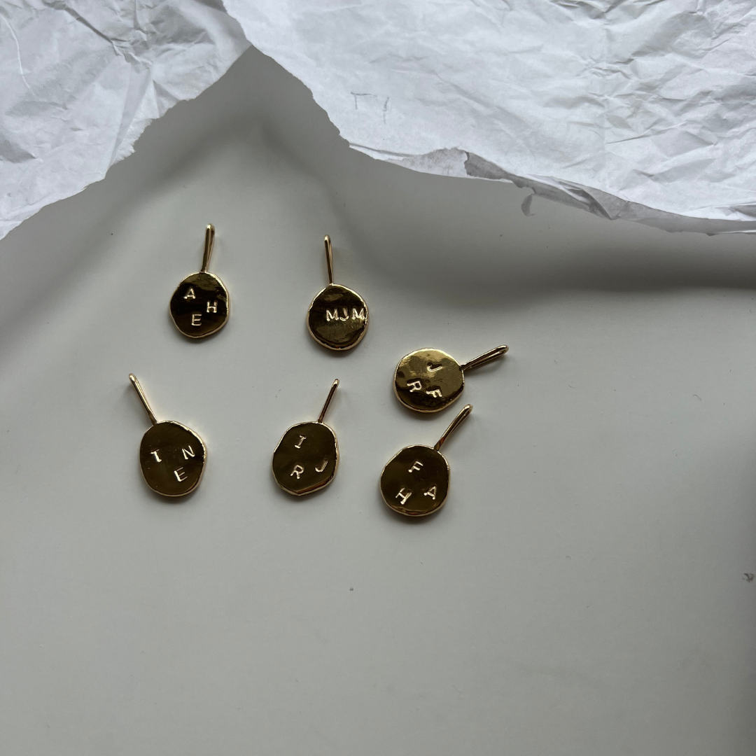Initial Necklace - Gold Vermeil