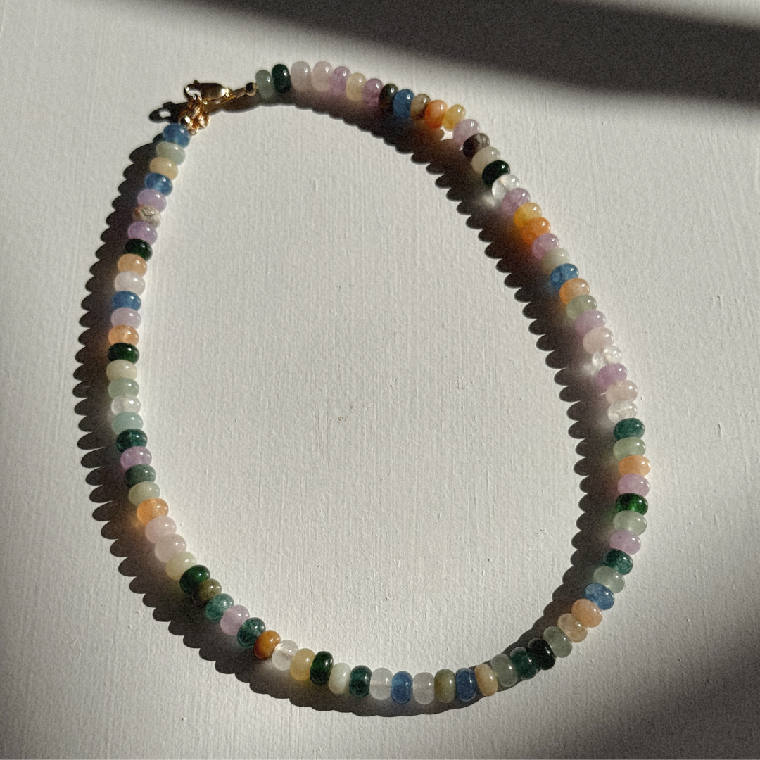 The Beaded Necklace - Gold Vermeil