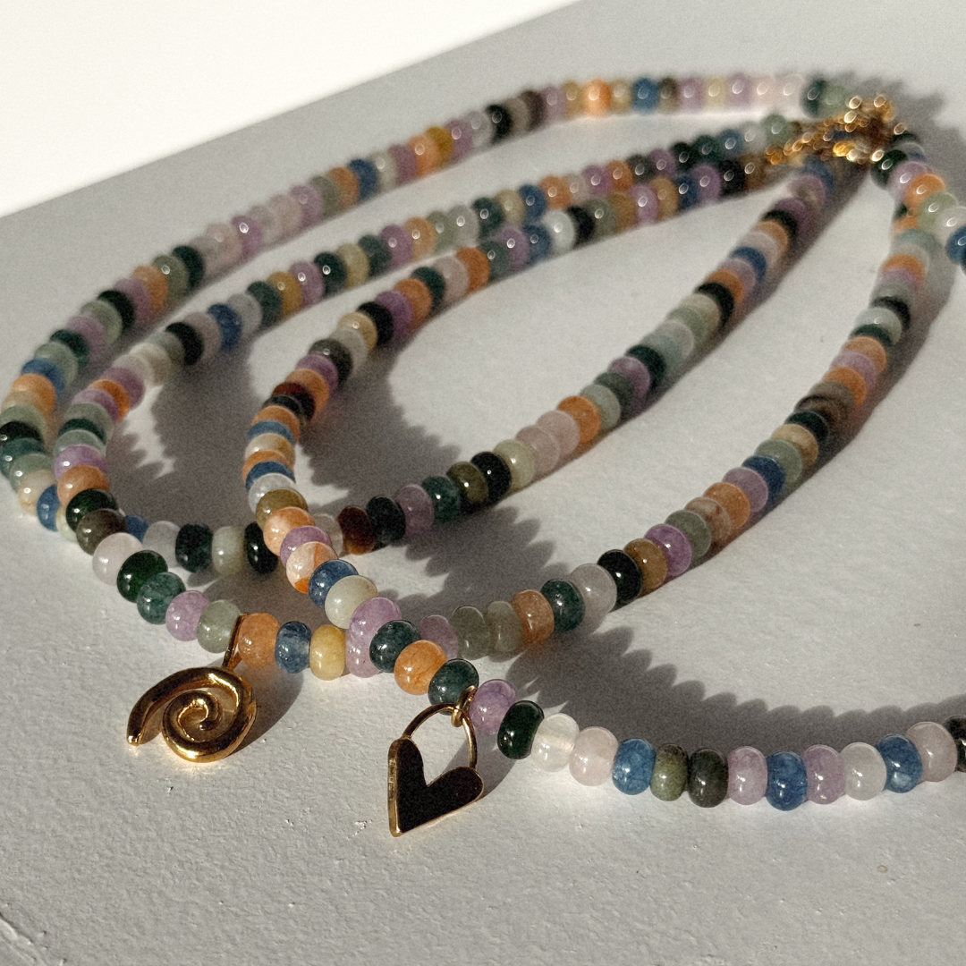 The Beaded Necklace - Gold Vermeil