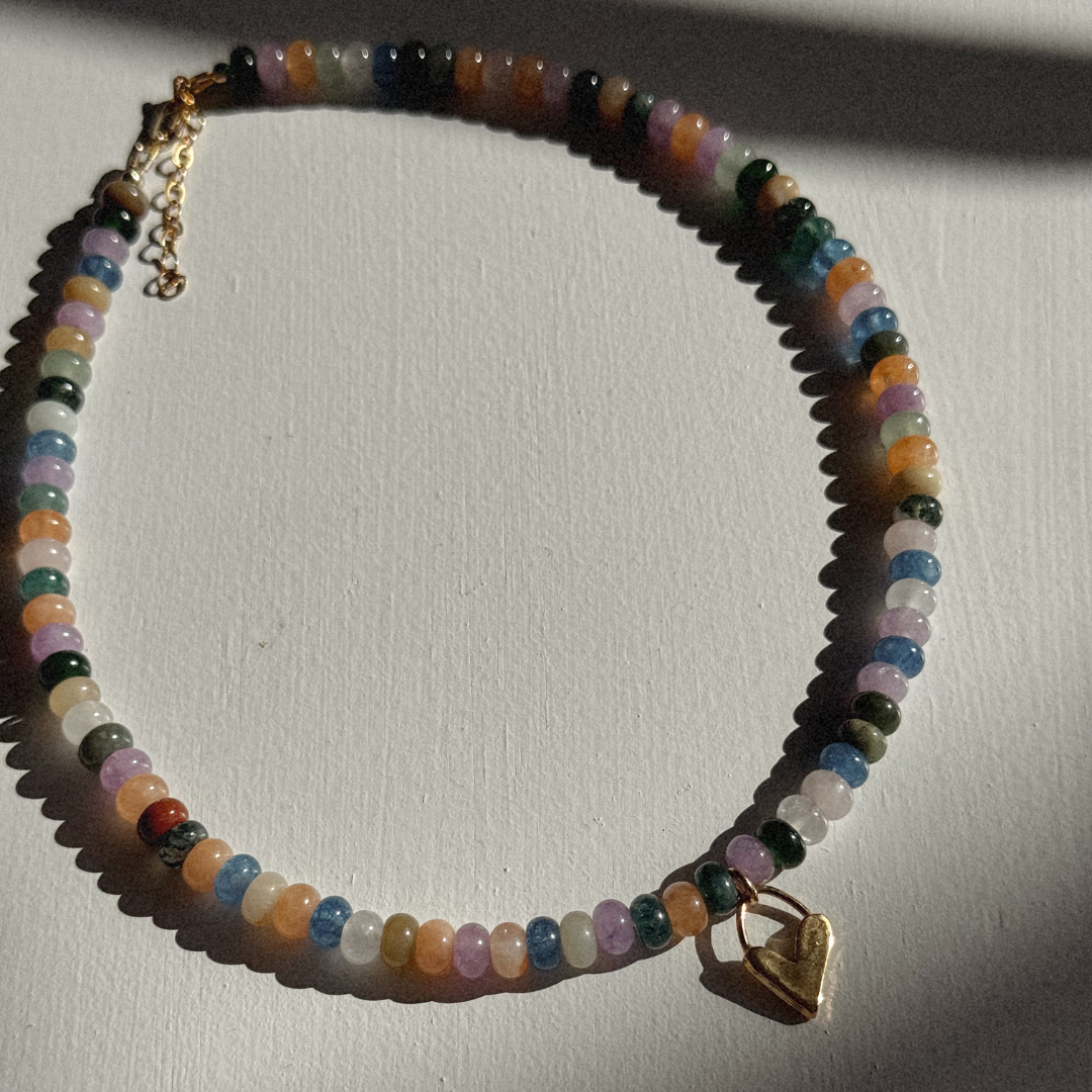 The Beaded Necklace - Gold Vermeil