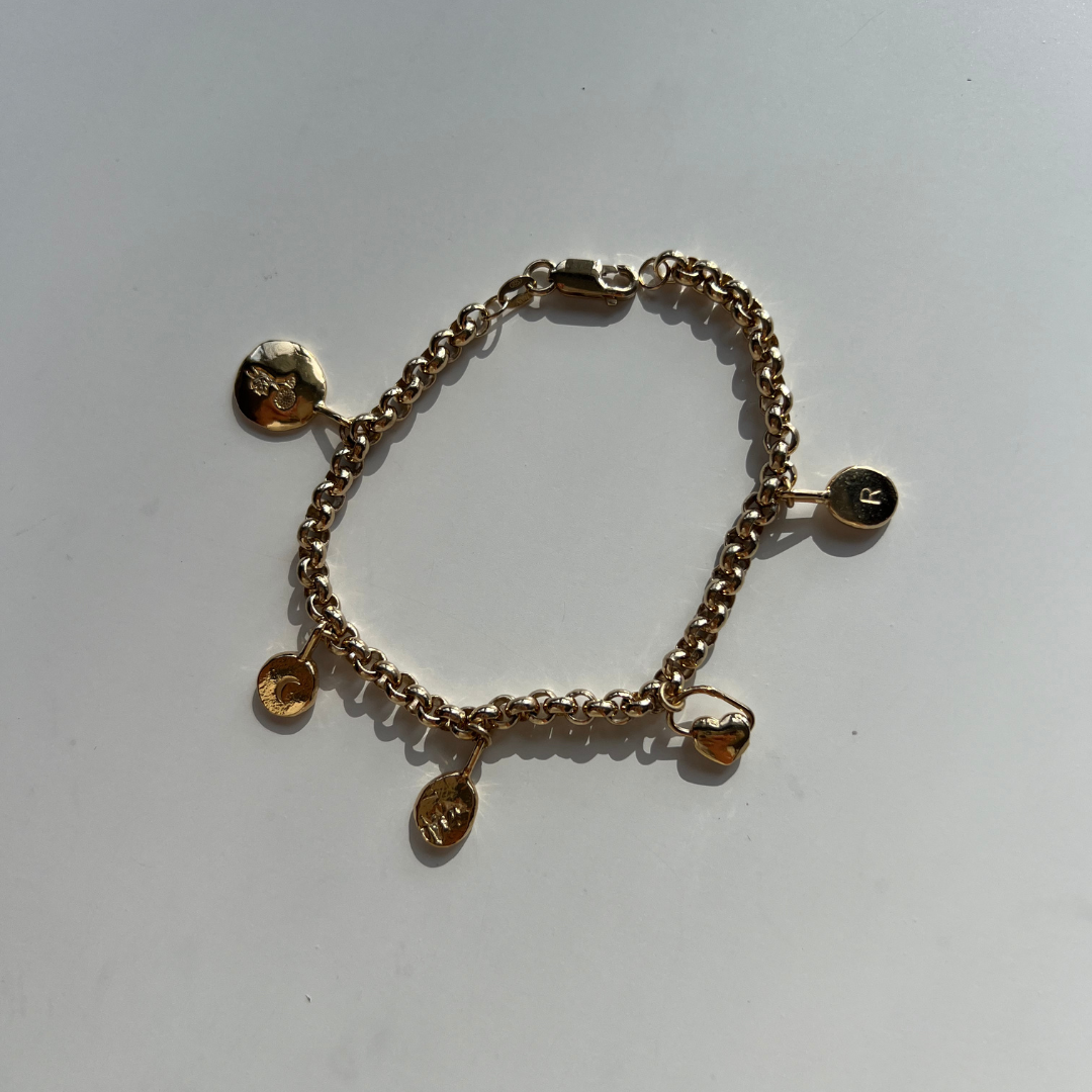 Belcher Bracelet - Gold Vermeil
