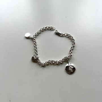 The Era Charm Bracelet Petite - Silver