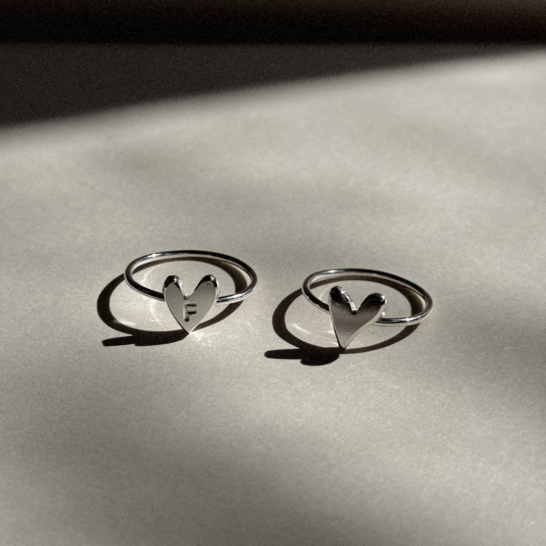 Darling Heart Ring - Silver