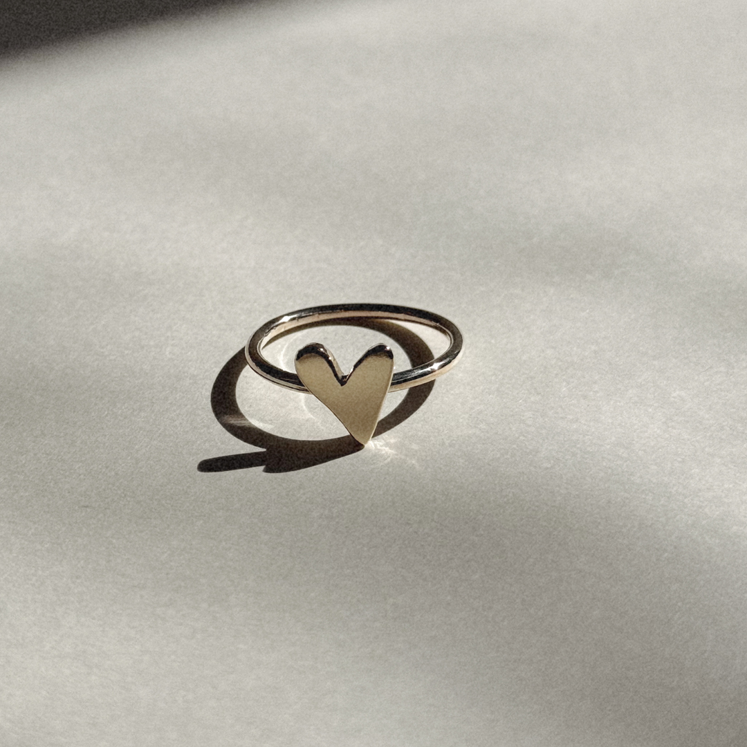 Darling Heart Ring - 9ct Gold
