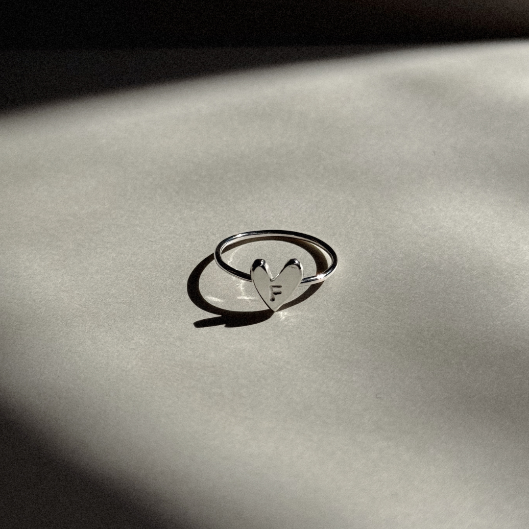 Darling Heart Ring - Silver