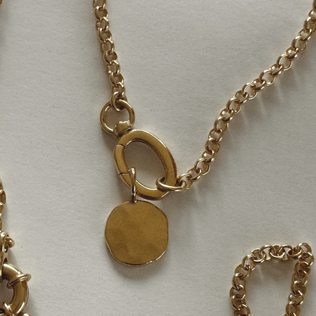 The Linked Charms - Gold Vermeil