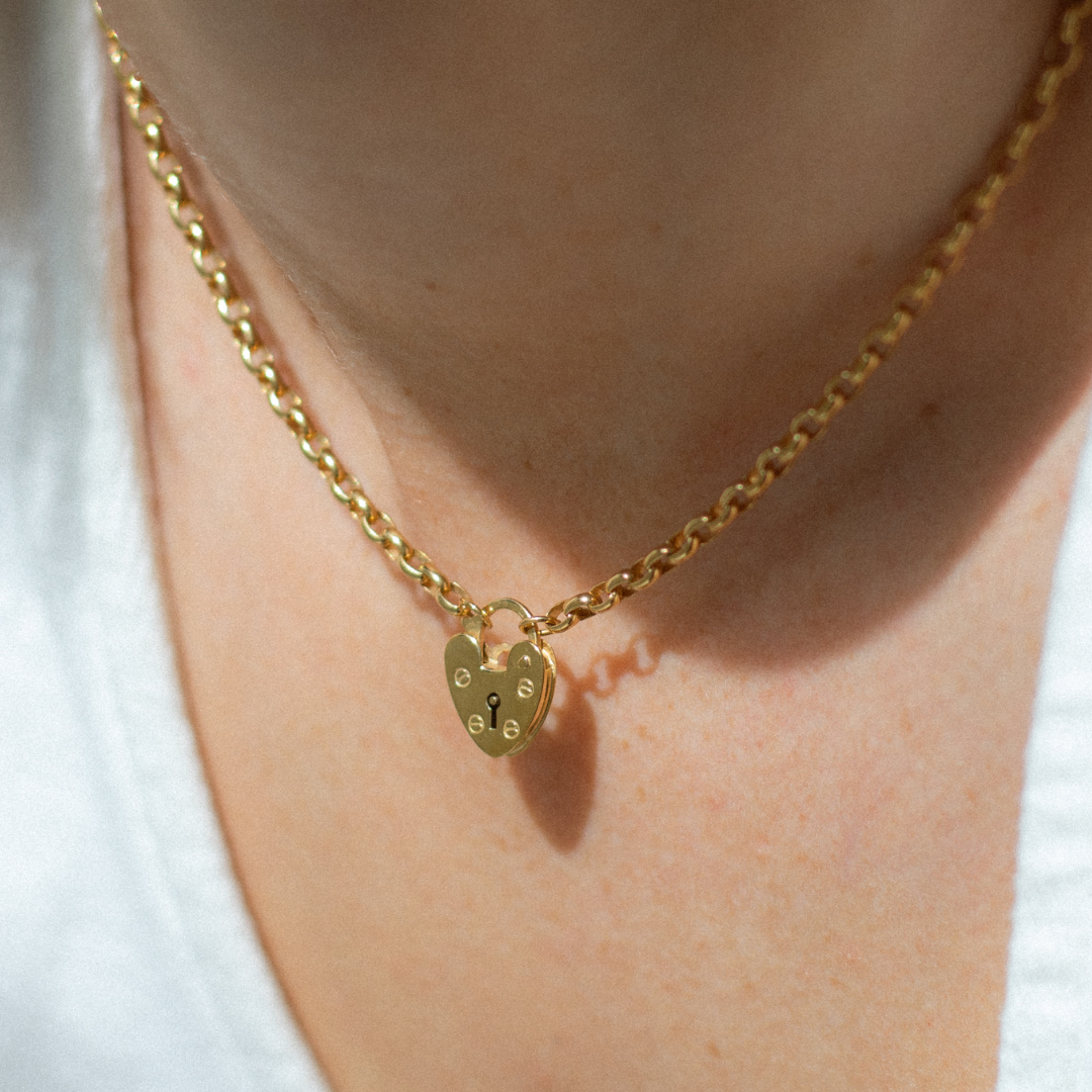 Love Locket Necklace - Gold Vermeil