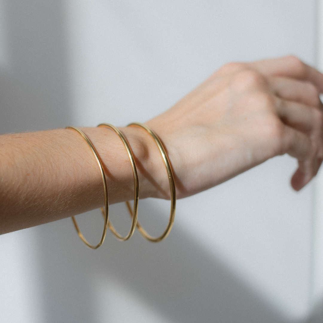 Maya Bangle - Gold Vermeil