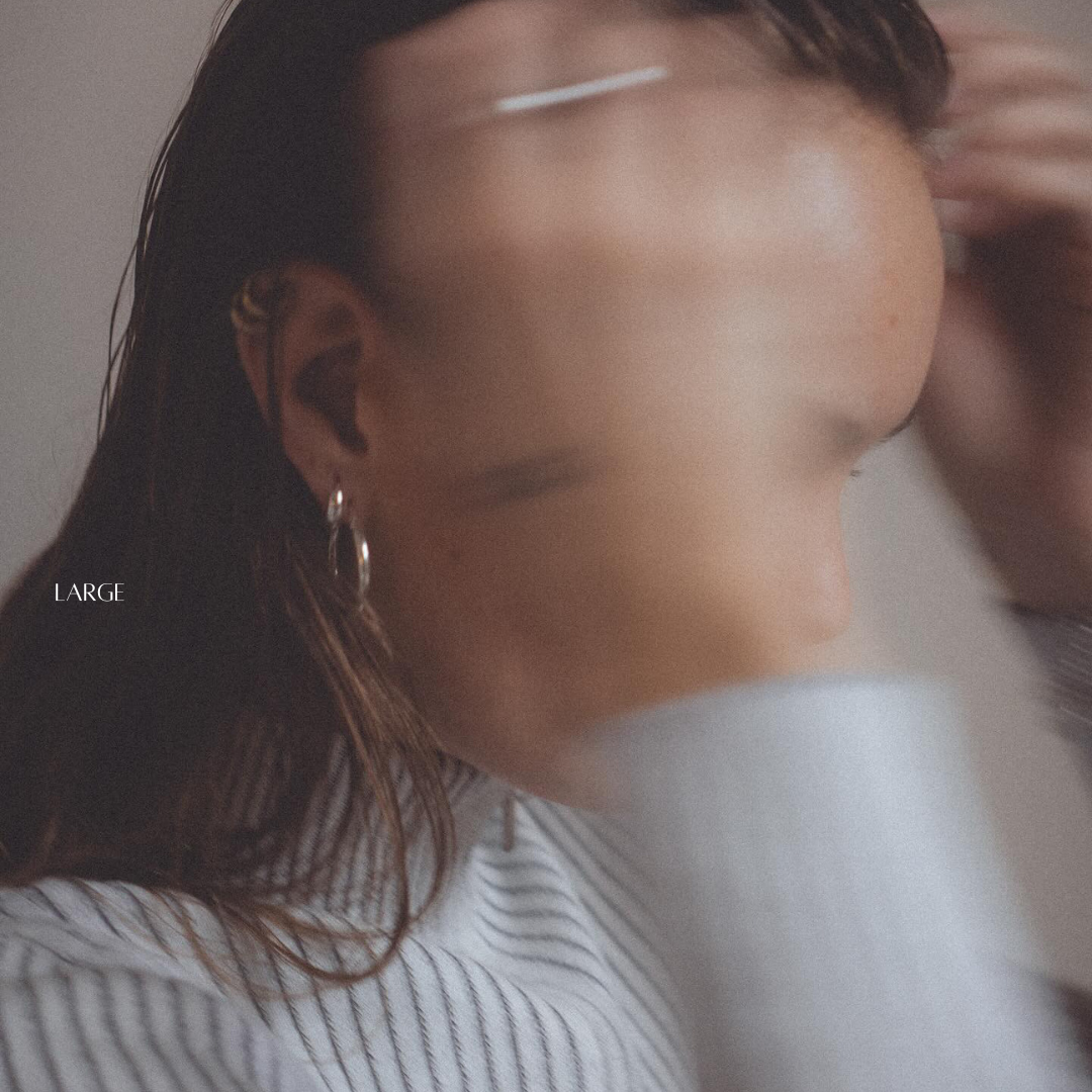 Italian Hoops Chunky - Silver