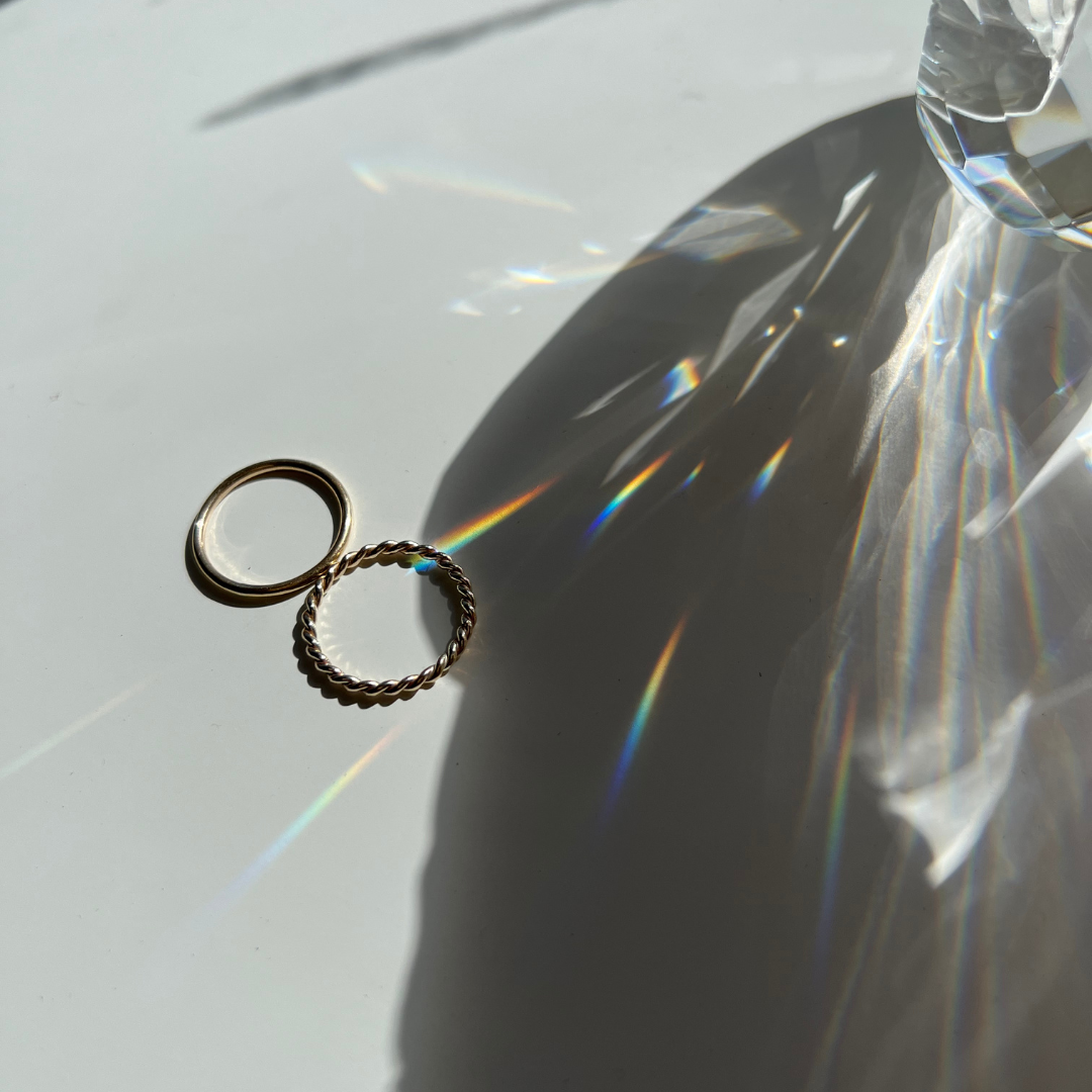 Rope Ring - 9ct Gold