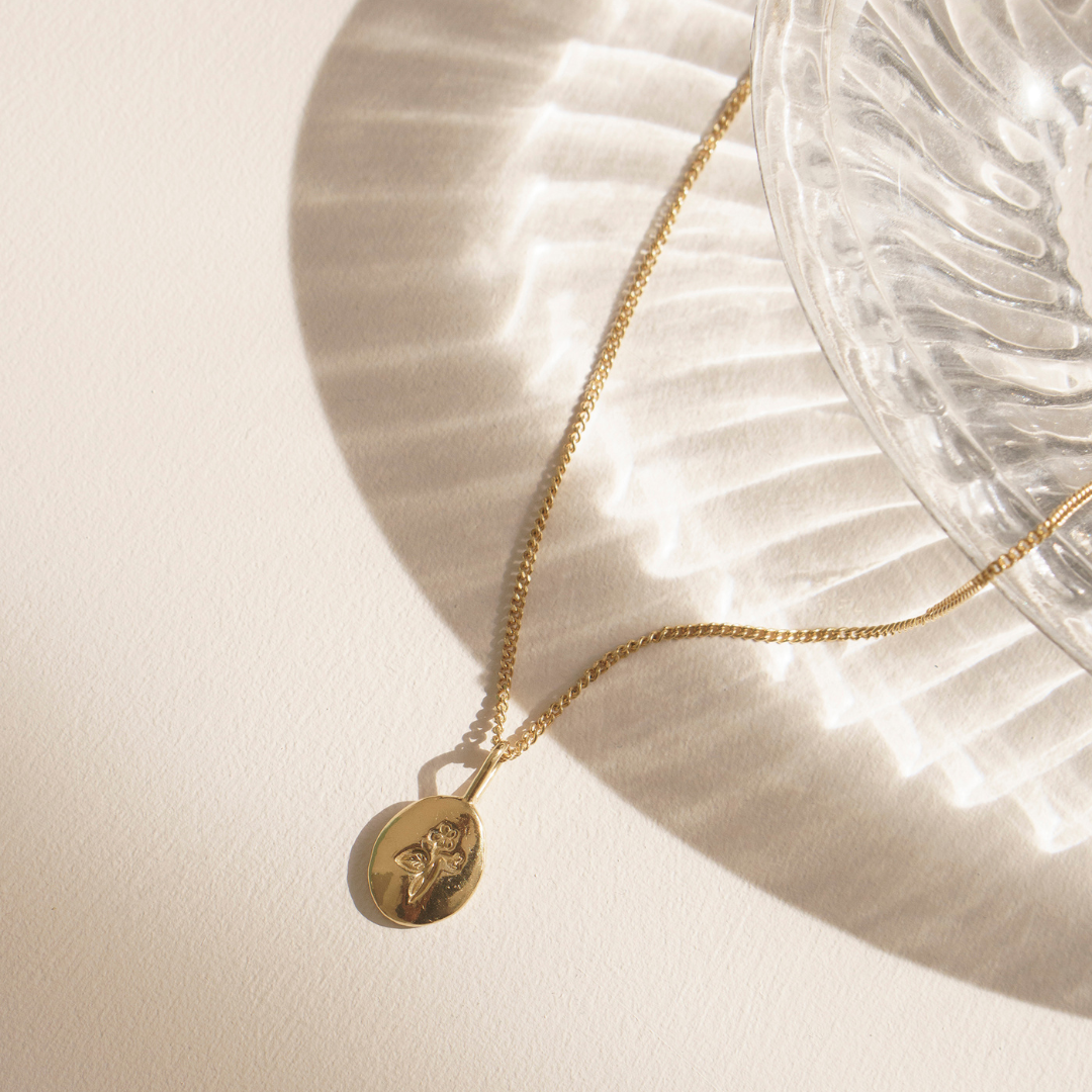 In Bloom Birthflowers - Gold Vermeil