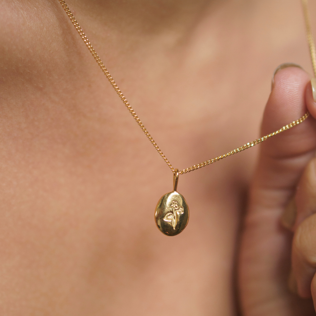 In Bloom Birthflowers - Gold Vermeil