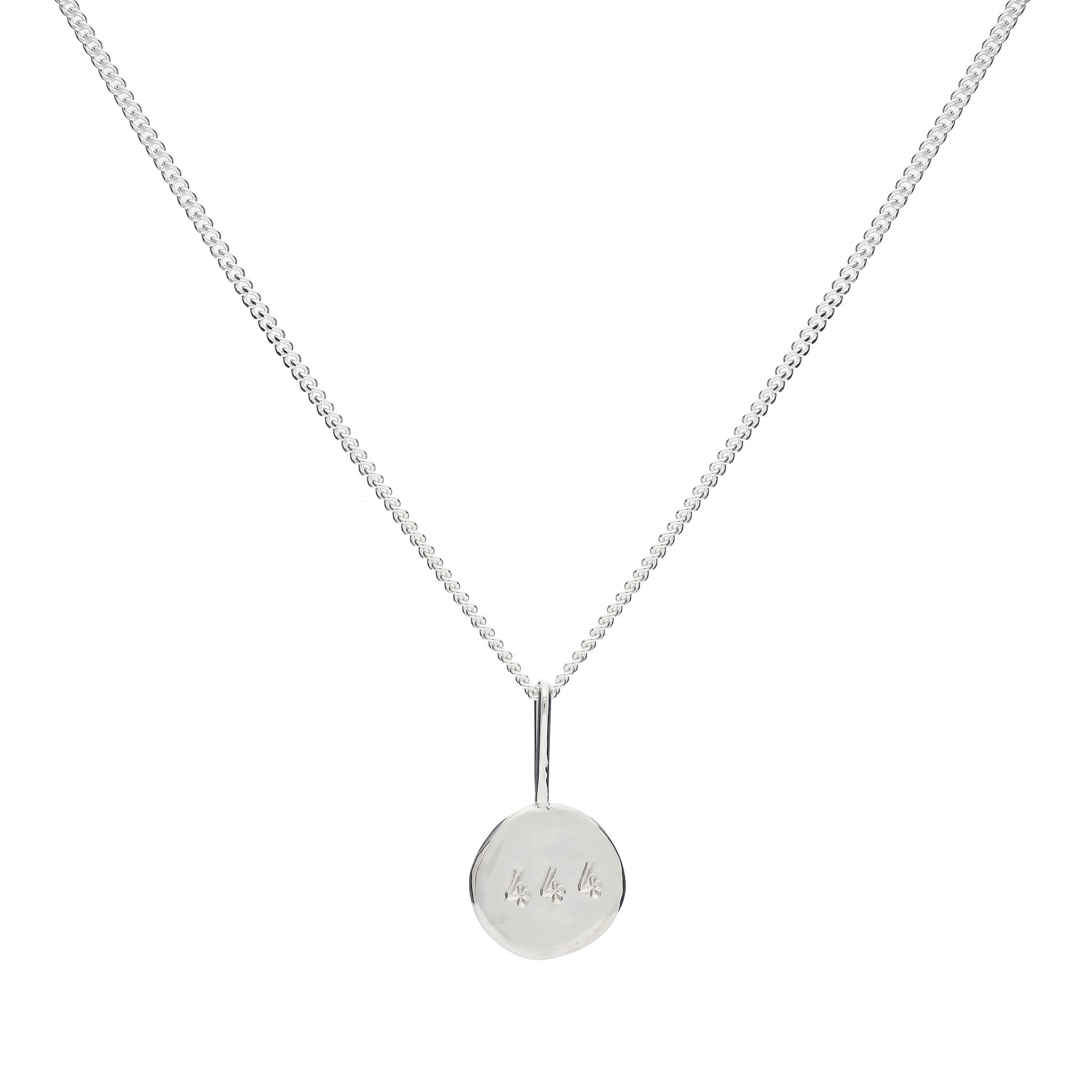 Angel Numbers Necklace - Sterling Silver