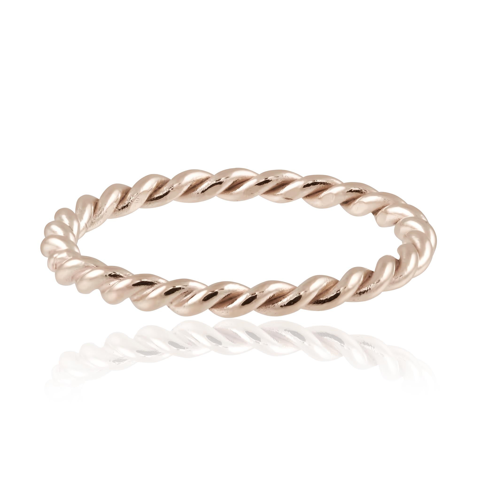 Rope Ring - 9ct Gold