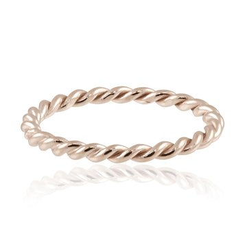 Rope Ring - 9ct Yellow Gold
