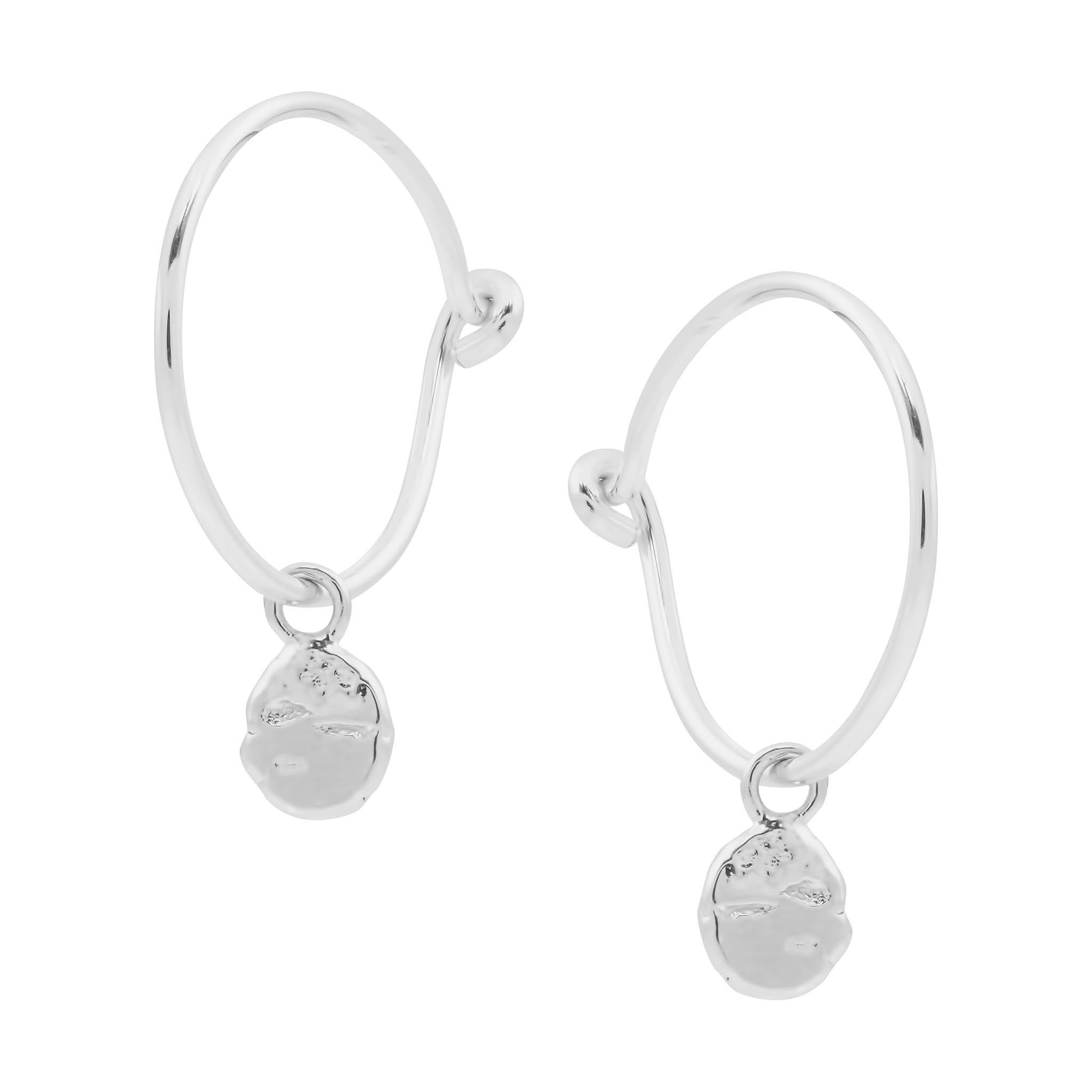 The Chloe Hoops - Silver