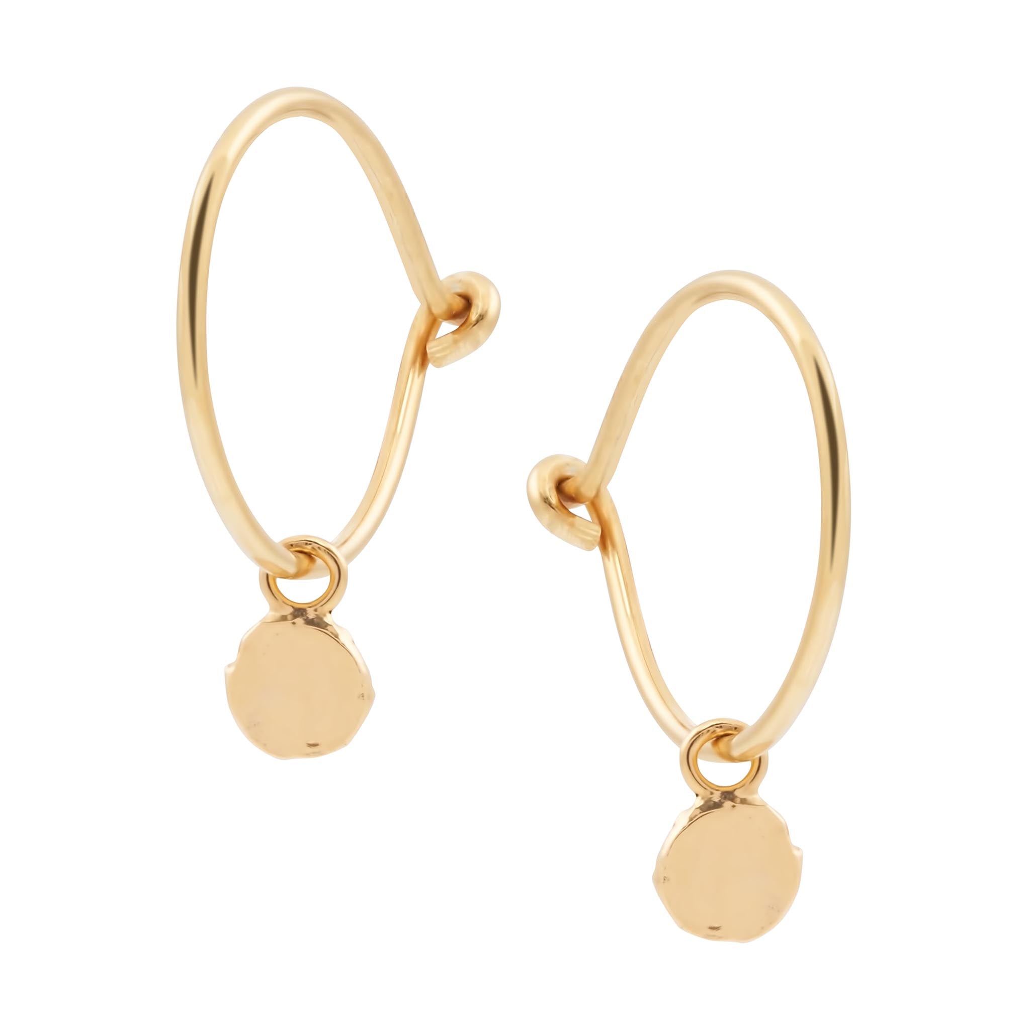The Chloe Hoops - Gold Vermeil